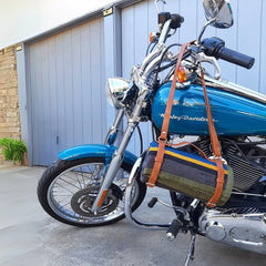 WP West Path bedroll vegan leather strap for secure transport