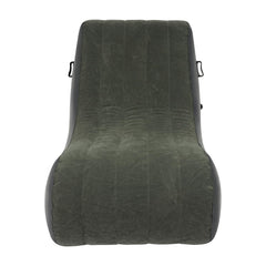 WPORDE foldable air sofa, compact when deflated, ideal for travel.