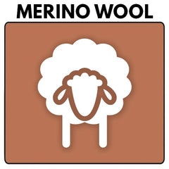 Wrangler merino wool texture close-up highlighting moisture-wicking warmth