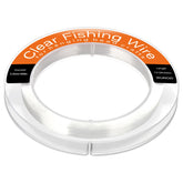 Wuinoid clear fishing line wire on a spool 1312 ft
