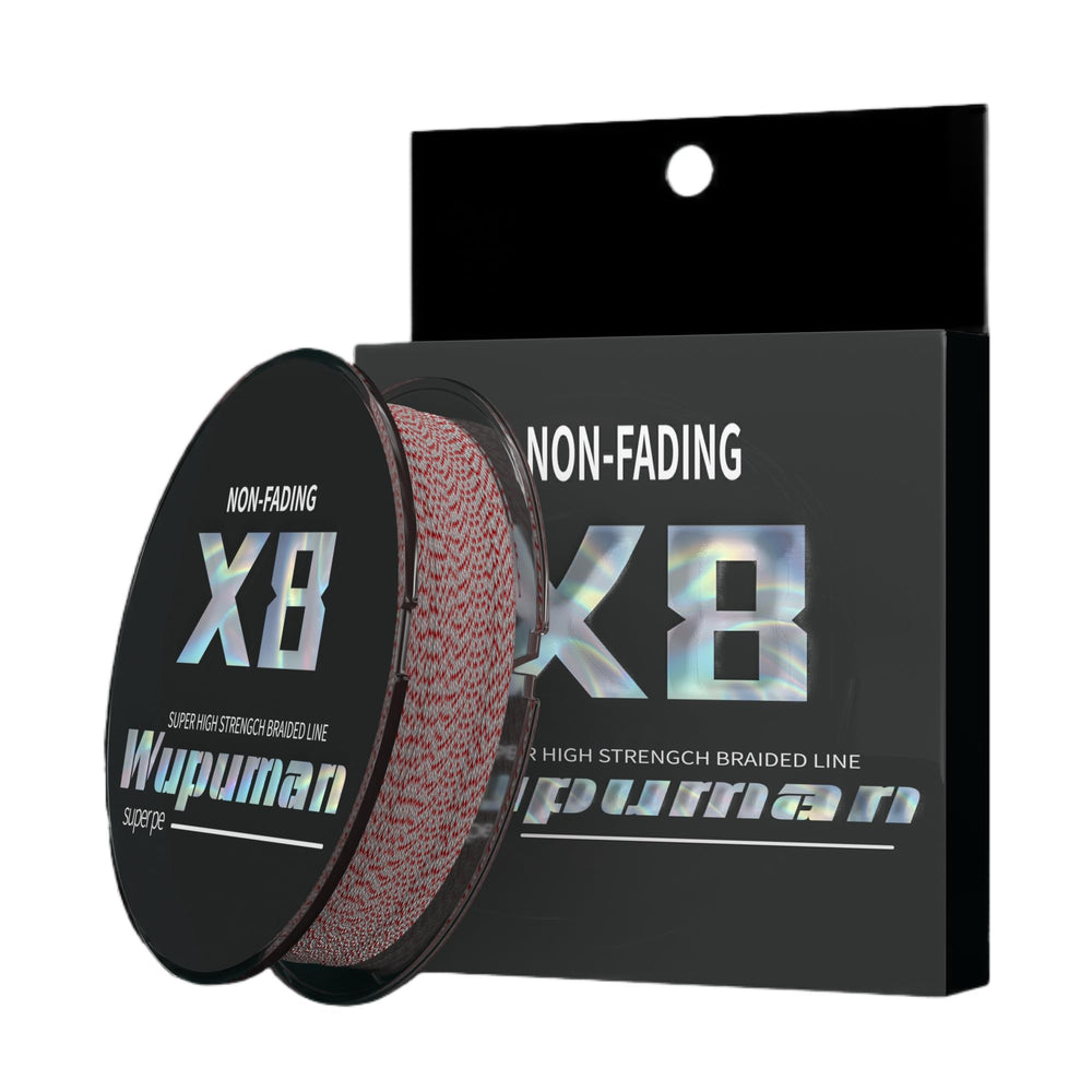 WUPUMAN braided fishing line color stays vibrant in sun and water for reliable visibility.