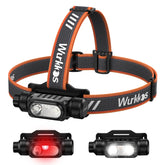 Wurkkos HD16 headlamp beam-throw in action for long-distance visibility during night hikes