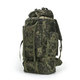 W WINTMING 70L backpack front view ideal for organized gear on weekend hikes.