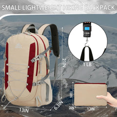W WINTMING chest strap with whistle enhances safety on rugged trails.