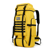 W WINTMING hiking backpack 70L front view shows spacious main compartment for gear