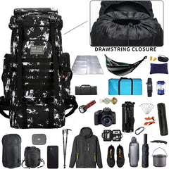WWINTMING hiking backpack breathable shoulder straps reduce fatigue.