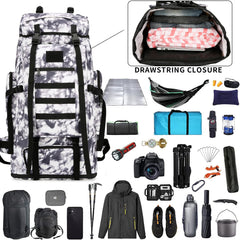 WWINTMING external MOLLE system enables attachable gear for modular setups.