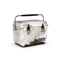 Wyld Gear 25qt Freedom cooler showing ergonomic handles for easy transport.