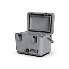Wyld Gear 25qt Freedom cooler with rotomolded shell for rugged outdoor use.