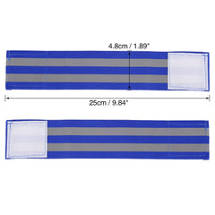 X AUTOHAUX elastic blue wristband provides secure fit