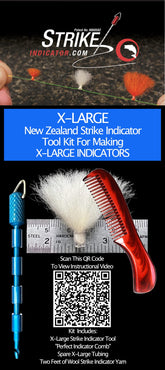 X-Large strike indicator tool with blue handle