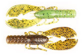 X Zone 10315 Muscle Back Craw front view showing micro-movement design for bass lures