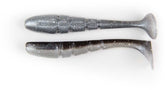 X Zone Lures Mini Swammer tail stand shows lifelike bottom feeding action for finesse fishing