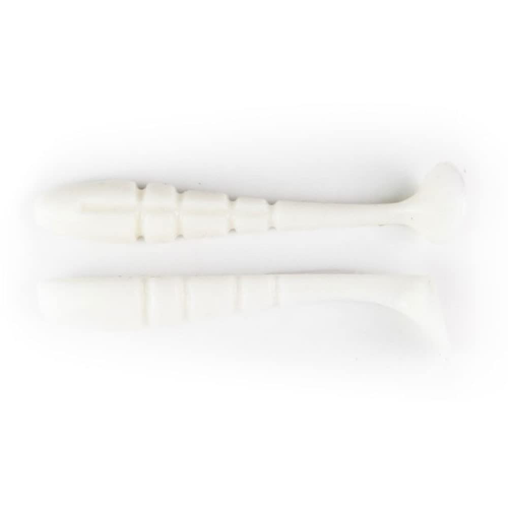 X Zone Pro Series Mini Swimmer Snow White with lifelike movement for finesse fishing on shaky-head setups