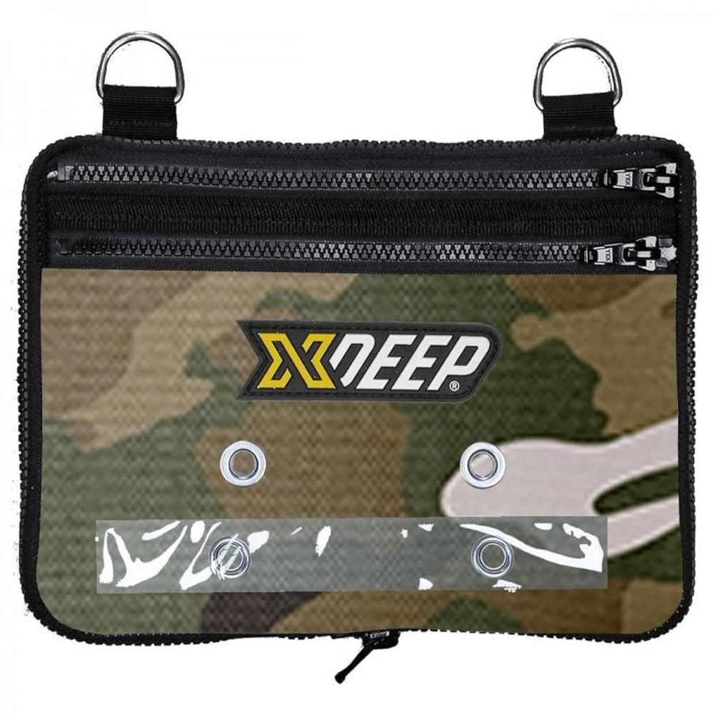 xdeep Color Expandable Cargo Pouch for sidemount, compact and secure storage.