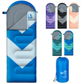 Xelaro Sky sleeping bag exterior shows waterproof shell for outdoor reliability.