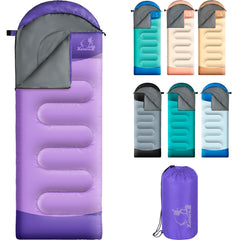 Xelaro sleeping bag 3-season design closeup highlighting warmth and comfort for cool camping nights.