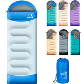 Xelaro sleeping bag adult-3season showcasing versatile camping comfort