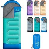 Xelaro sleeping bag waterproof shell keeps you warm and dry outdoors.