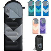 Xelaro sleeping bag waterproof shell offers dependable camp protection in wet weather.