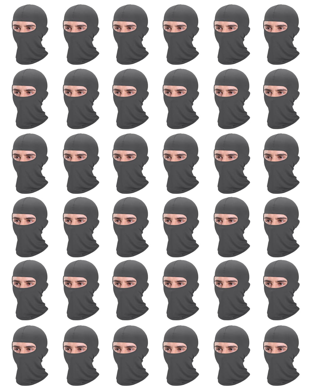 Xeoxarel balaclava face mask open view highlights versatile wear and cooling comfort