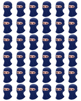 Xeoxarel balaclava navy opened style for versatile outdoor wear with cooling and UV protection