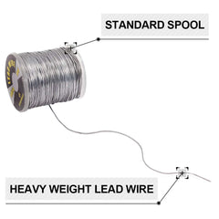 Medium (.020in) lead wire spool from XFISHMAN