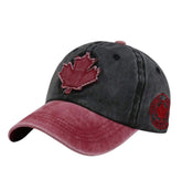 XibeiTrade Canada Maple Baseball Cap front view for stylish outdoor wear