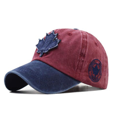 XibeiTrade maple cap brim detail shows 7 cm brim for sun shade
