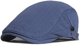 Xinveen Newsboy cap for men navy – front view