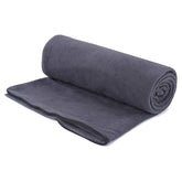 Xinwe fleece sleeping bag liner folded compact for travel storage