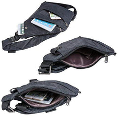 xinxinyu sling bag organized compartments for wallet, keys, and phone
