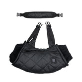 Xiuganpo heated hand muff front view showing compact warmth for outdoors