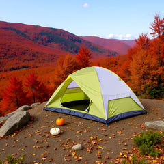 XL 6-person dome tent interior shows spacious cabin for family camping.