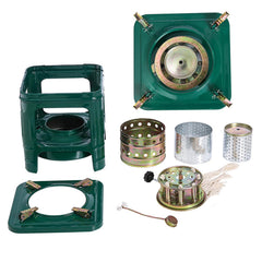 Xoeryoy stove portable and compact for easy camping packing.