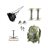 XOP Full RUT system overview showing saddle hunting setup