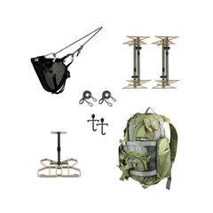 XOP Full RUT system overview showing saddle hunting setup