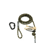 XOP Predator tether and Linesman's Belt with 8mm rope