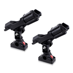 Xproutdoor 2 pack fishing rod holders mounted on boat deck
