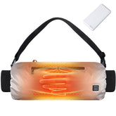 XquiziFit heated hand warmer pouch gray front view provides compact warmth for outdoor activities.
