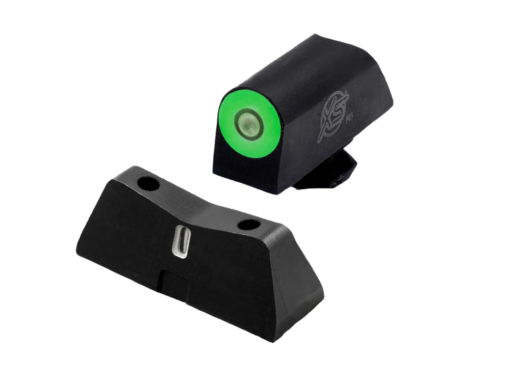 XS SIGHTS DXT2 PRO front sight on Glock for quick target acquisition
