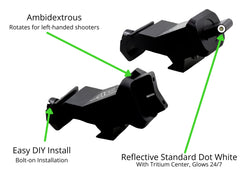 XS SIGHTS XTI2 cnc-machined-steel construction ensures durable precision.