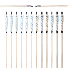 XTCXCARCHERY wooden arrow 32inch in flight for stable target practice