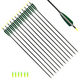 XTCXCARCHERY 30in carbon arrow pack shot showing durable target practice