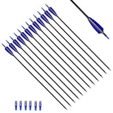 XTCXCARCHERY 30-inch carbon arrows pack12 for durable practice and precise flights.