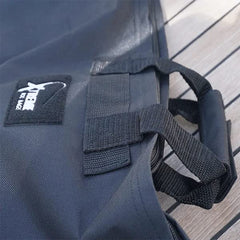 Water-resistant marine-grade canvas exterior