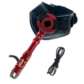 xxiaojun archery release with wristband enables one-handed setup and smooth operation.