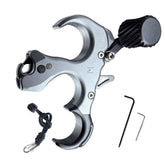 xxiaojun compound bow release with wrist strap for secure shots and steadier draws.