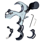xxiaojun compound bow release aid with wrist straps for secure practice