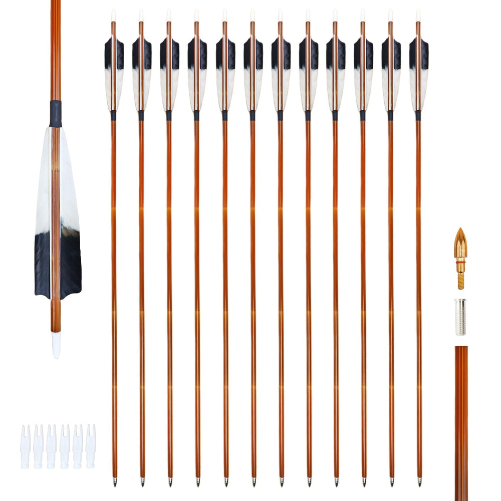 XXRRP ARCHERY carbon arrow 30-inch shaft for durable target practice.